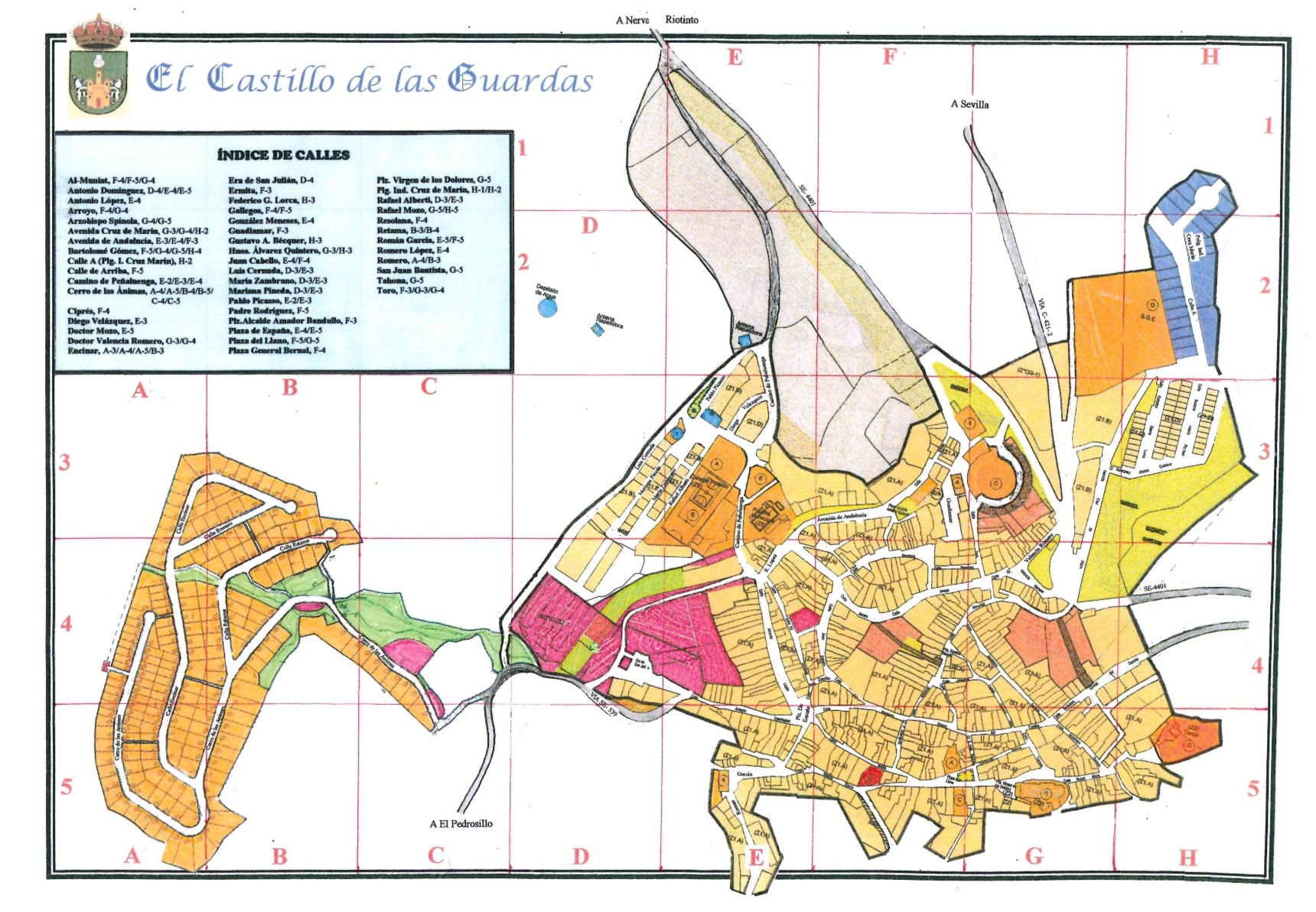 Vista de El Castillo de Las Guardas